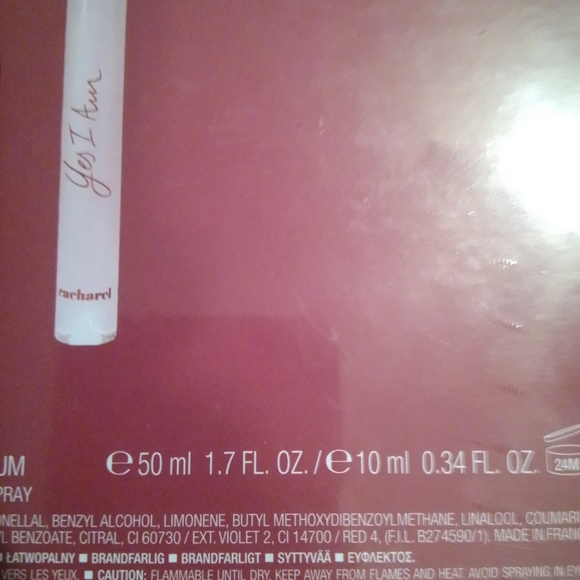 Cacharel Yes I am Set - Picture 15 of 16